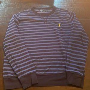 Navy striped sweater